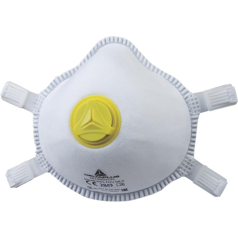 MOULDED DISPOSABLE FFP2 HALF-MASKS WITH VALVE